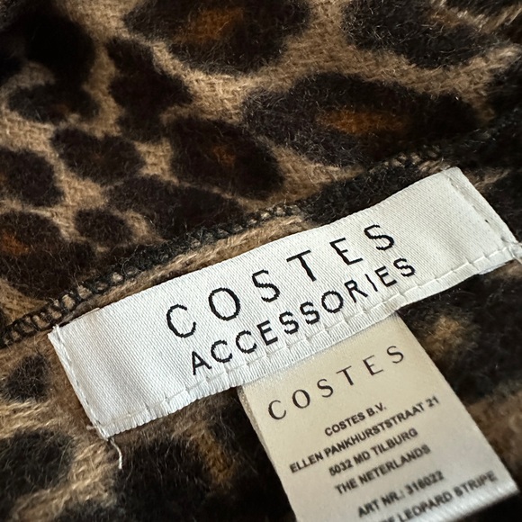 Luxury leopard pashmina from Europe - Picture 7 of 7